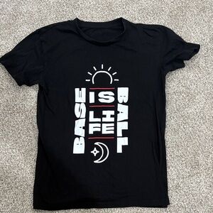 Black Baseball Graphic T-Shirt